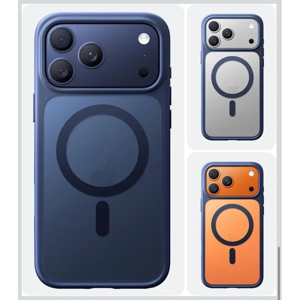 TORRAS Magnetic Shockproof Case For iPhone 17 Pro‎ MagSafe Slim Translucent Blue